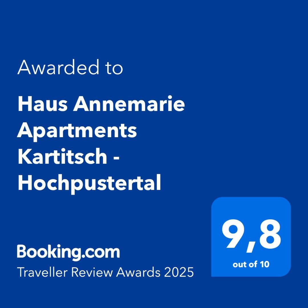 Haus Annemarie Apartments Kartitsch - Hochpustertal Esterno foto